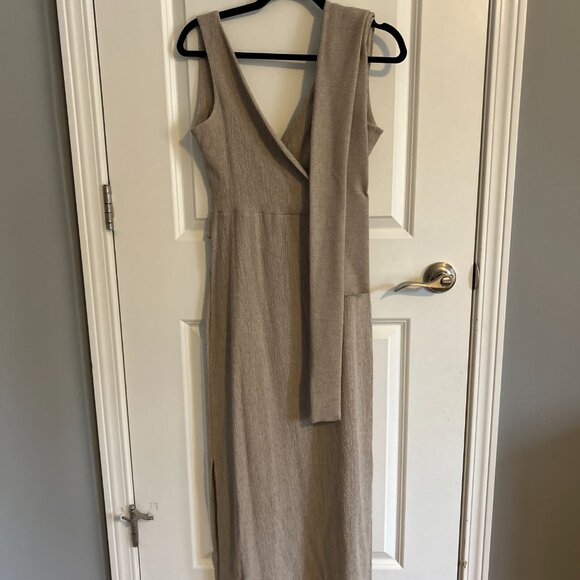 Paloma Wool Lena Dress Beige M/L - Picture 2 of 5
